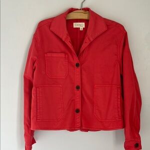 Anthropologie Utility Jacket with Classic Collar.  Size XS